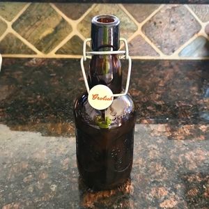 Vintage Grolsch beer bottle